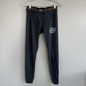 Florida Gator Woman’s Ankle Leggings Boxer Overlay Gray Size Small